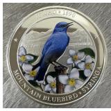 1890 Idaho One Troy Ounce Silver Round