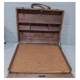 Vintage M Grumbacker Wood Painters Box