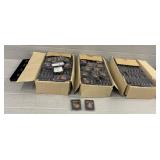 Assorted Flashing Jewelry Indian Guy Pins