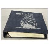 Voyager Stamp Album Full of Stamps