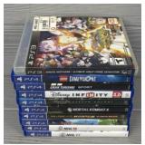 (10) Various PlayStation Games