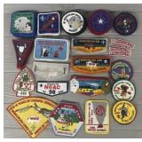 Various Miniconjou Boy Scout Patches