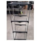 4-Tier Metal Shelf