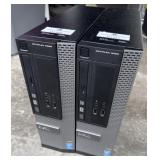 (2) Dell Optiplex 3020 Computers