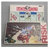 Risk & Monopoly Board Games