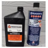 Husqvarna Fuel +Oil & Bar Oil