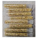 (8) Vials of Gold Foil Leaf Flakes #2
