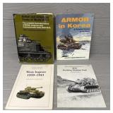 (4) Books on Military Vehicles