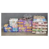 Lot of Mixed Cat Food w/ (5) Cans of Dog Food