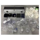 Assortment of Various Coin Holders