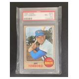 1968 Topps Jeff Torborg PSA 8