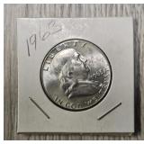 1963-D Franklin Half Dollar