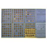 (129) Lincoln Cents in Whitman Albums