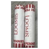 (2) 2025 Sealed Bank Penny Rolls