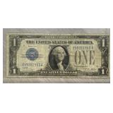 1928 A $1 Silver Certificate Funny Back Note B