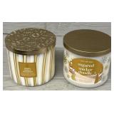 (2) Unused Bath & Body Works Candles