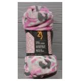 Coral Fleece Throw Blanket