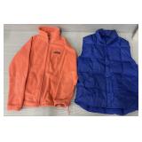 Lands Ends Outdoor Vest & Columbia Jacket