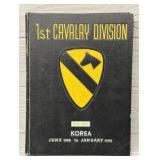 1st Calvary Division Hardcover Book