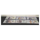 (6) Silver Kobe Bryant Banknotes