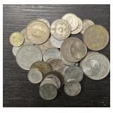 Variety of Foreign Coins