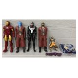 (6) Marvel Action Figures