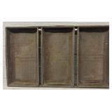 Vintage All Metal Home Decor Sifting Rack