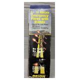 (3) 15-Minute Emergency Flares w/ Stands