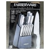 New 15-Piece Farberware Knife Set
