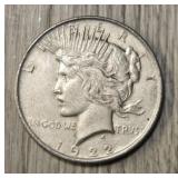 1922-P Peace Dollar #1