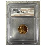 ICG 1954-D Uncir. Lincoln Wheat Cent