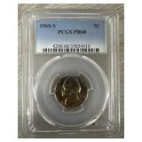 1968-S PCGS PR68 Jefferson Nickel