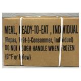 (1) Box of MREs SEALED #2