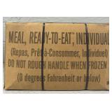 (1) Box of MREs SEALED #4