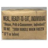 (1) Box of MREs SEALED #3