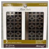 2-Pack Floor Choice Metal Floor Vent/Registers