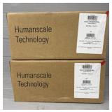 (2) Sealed Humanscale M/Connect 2