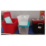 Variety of Totes & Lids