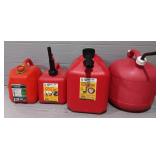 (4) Gas Cans