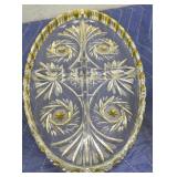 Vintage Walther-Glass Komet Serving Tray w/ Box