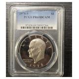 1978-S Eisenhower Dollar: PCGS PR69DCAM