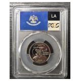 2002-S Louisiana Quarter: PCGS PR69DCAM