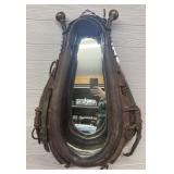 Antique Horse Collar Mirror