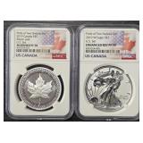 2019 Pride of Two Nations Coin Set: NGC PF70