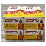 (200) Rounds of Aguila .22 Super Extra Ammo