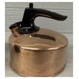 Vintage Solid Copper Revere Ware 6C Tea Kettle
