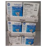 (18) GE Halogen 60 Watt Bulbs