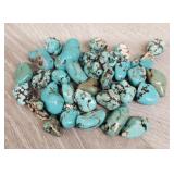 Variety of Turquoise Gemstones