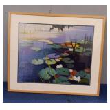 Signed Print In Frame