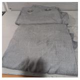 (2) Gray Curtains